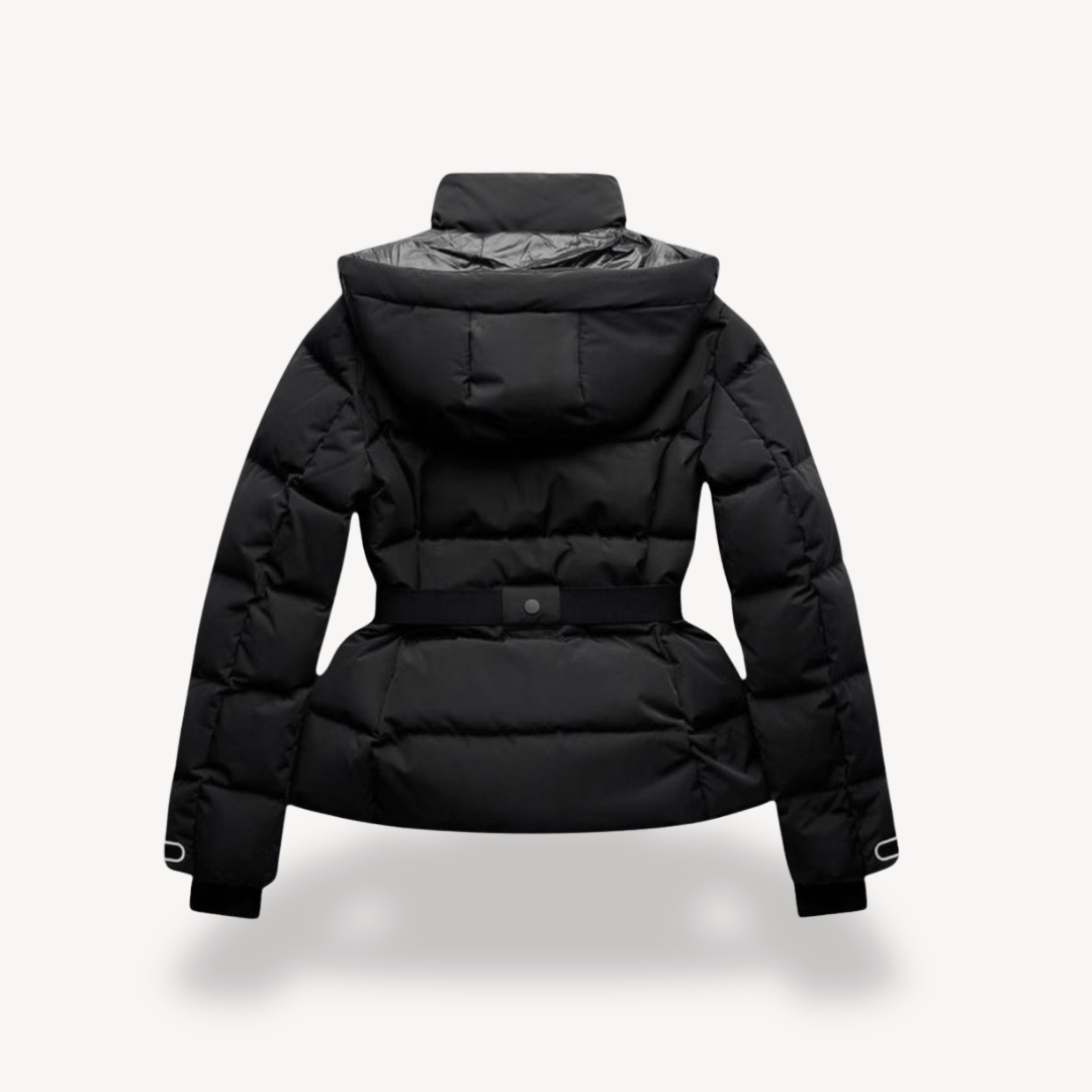 Women’s Puffer Jacket with Belt Detail | Winter - Mason Luxor