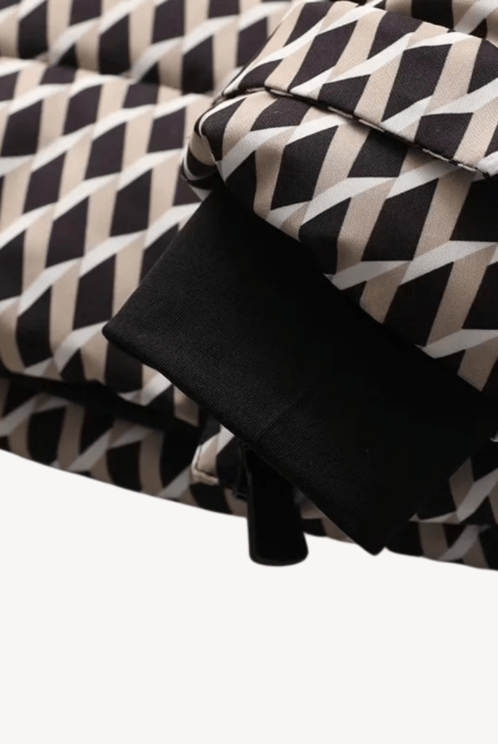 Women’s Puffer Jacket with Belt & Hood | Winter - Mason Luxor