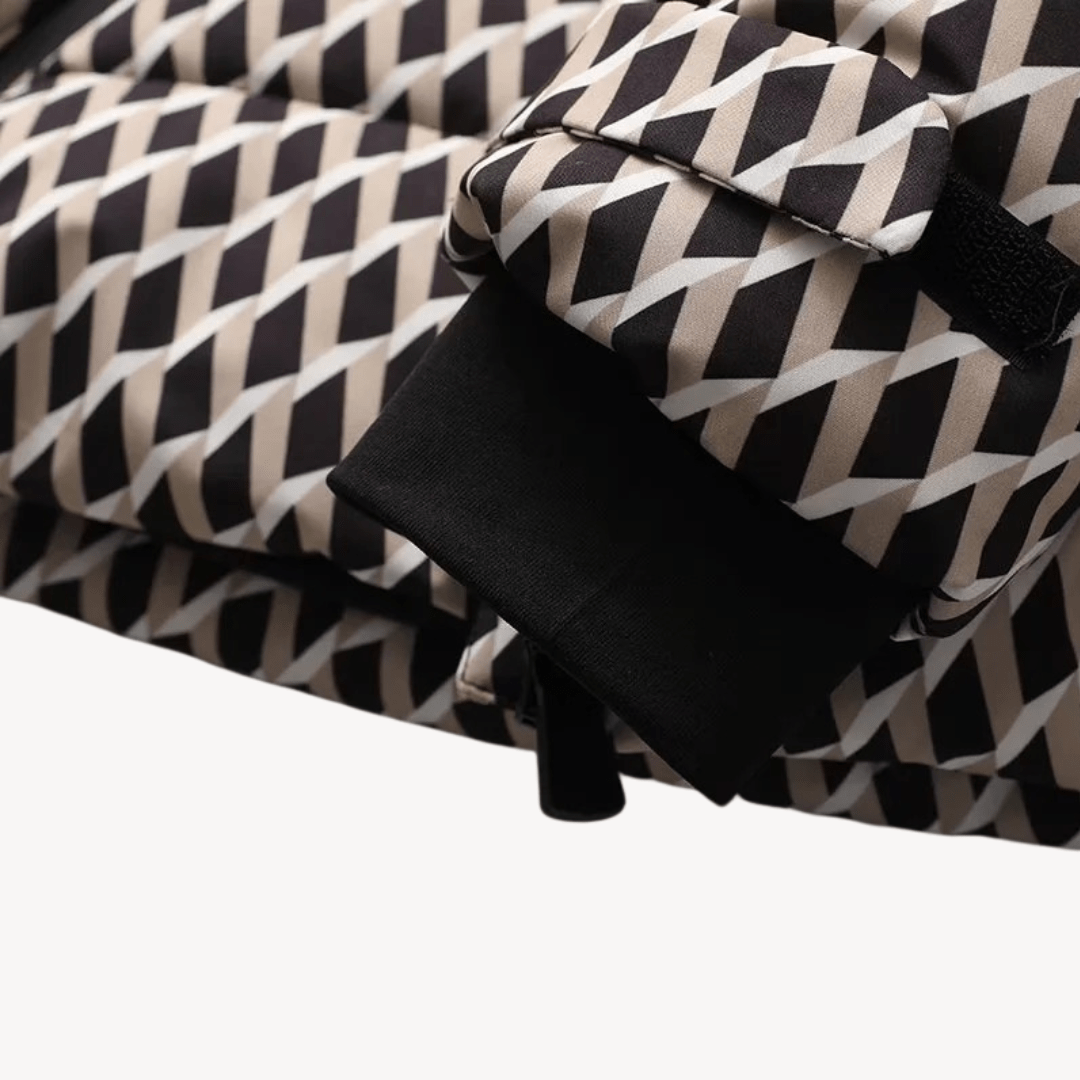 Women’s Puffer Jacket with Belt & Hood | Winter - Mason Luxor