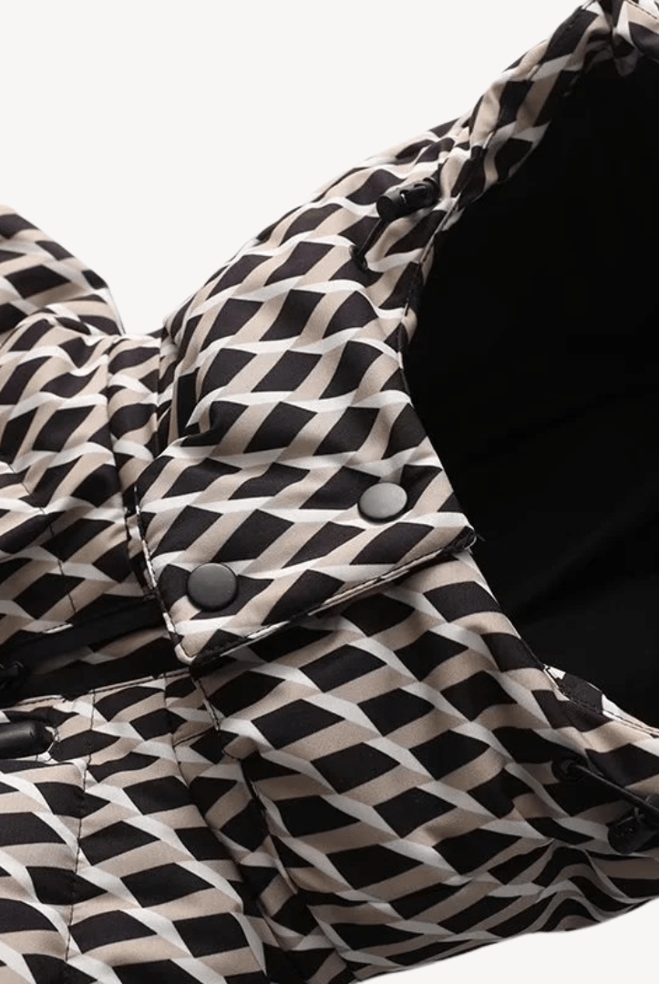 Women’s Puffer Jacket with Belt & Hood | Winter - Mason Luxor