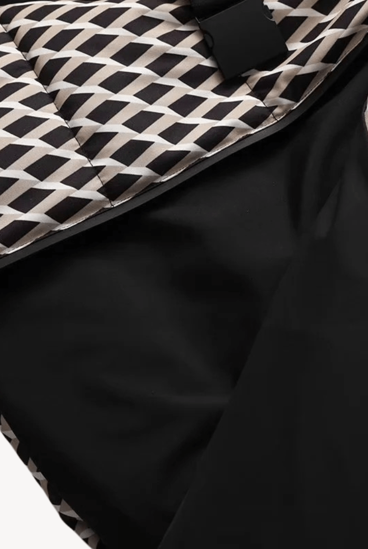 Women’s Puffer Jacket with Belt & Hood | Winter - Mason Luxor