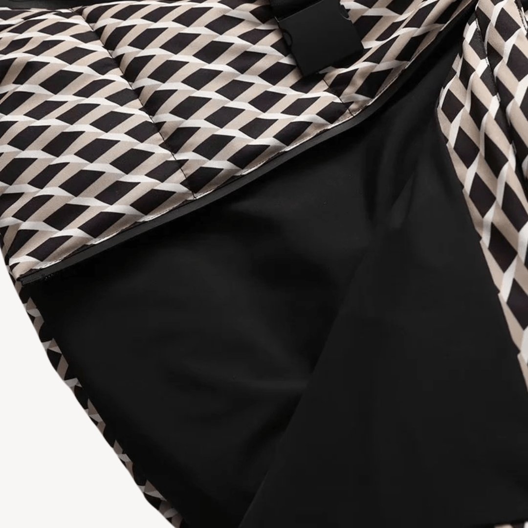 Women’s Puffer Jacket with Belt & Hood | Winter - Mason Luxor