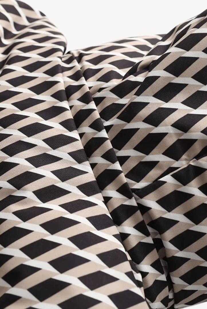 Women’s Puffer Jacket with Belt & Hood | Winter - Mason Luxor