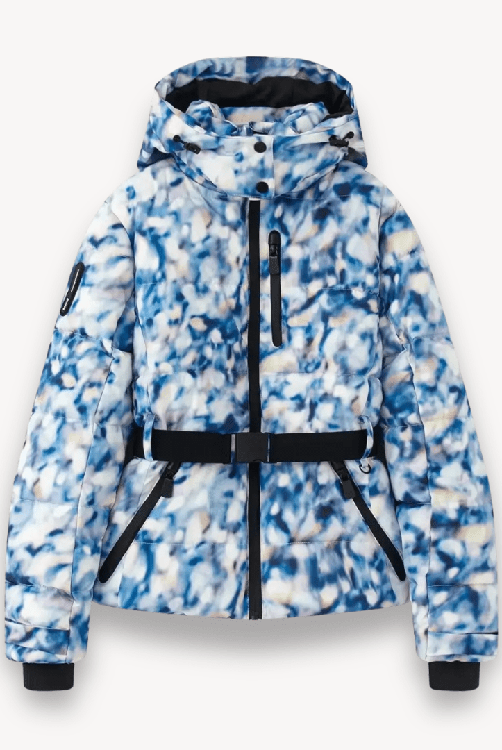 Women’s Puffer Jacket with Belt & Hood | Winter - Mason Luxor