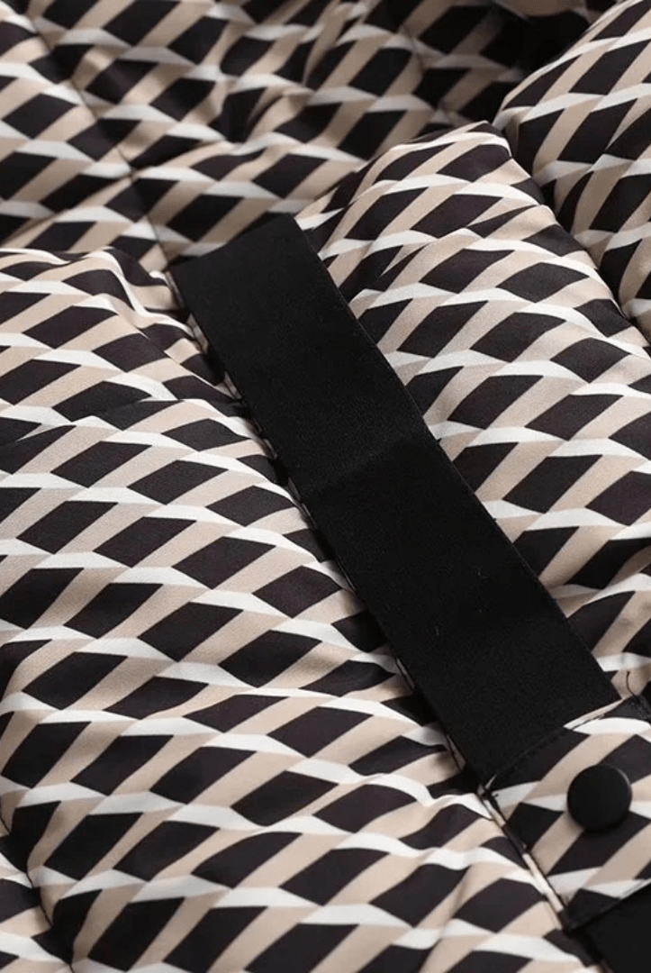 Women’s Puffer Jacket with Belt & Hood | Winter - Mason Luxor