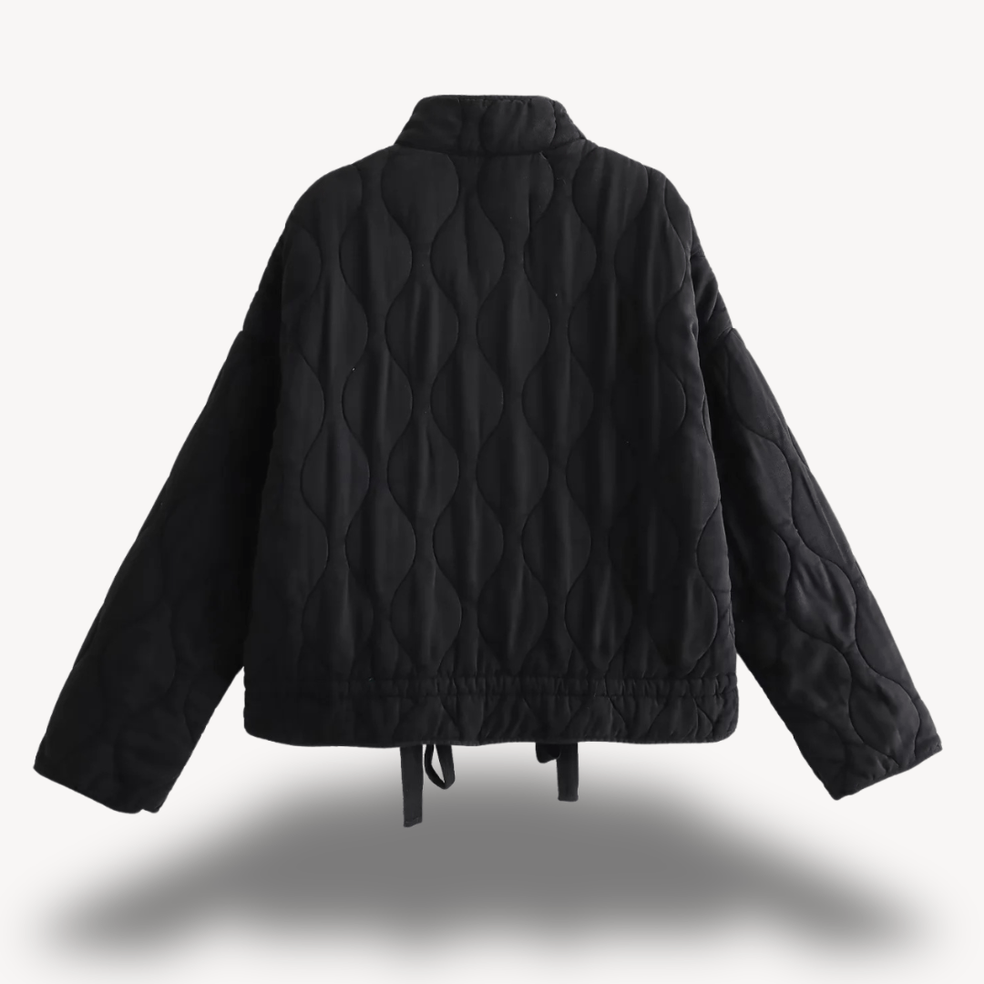 Women’s Quilted Jacket With Zip Front | Winter - Mason Luxor