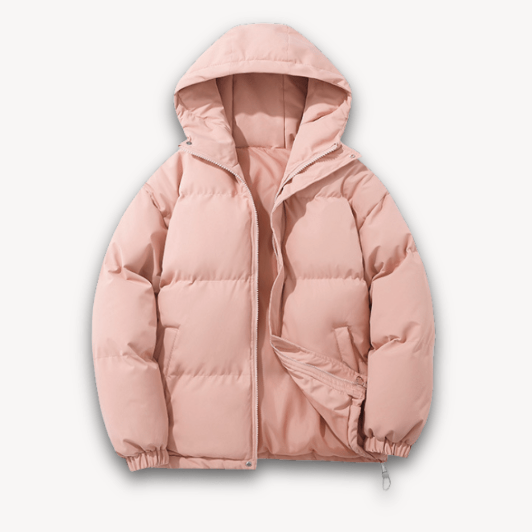 Women’s Quilted Puffer Jacket With Hood | Winter - Mason Luxor