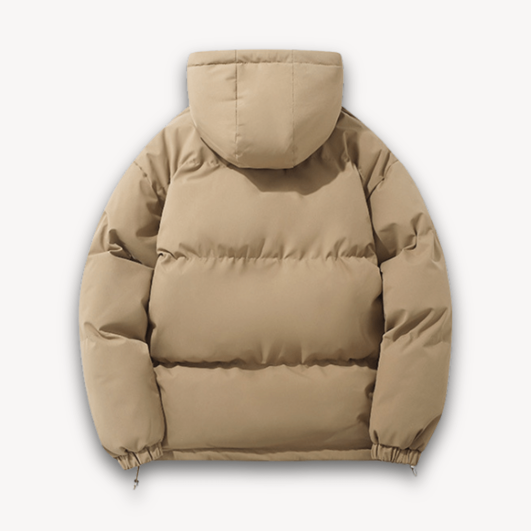 Women’s Quilted Puffer Jacket With Hood | Winter - Mason Luxor