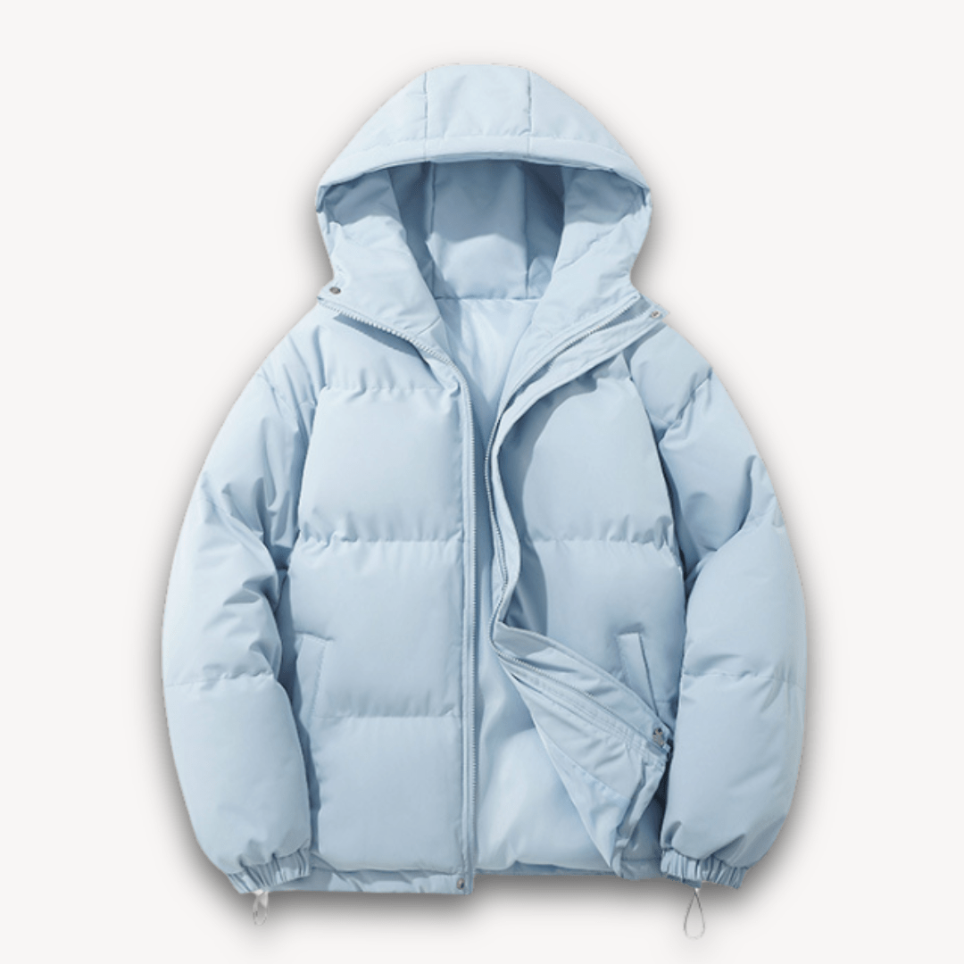 Women’s Quilted Puffer Jacket With Hood | Winter - Mason Luxor
