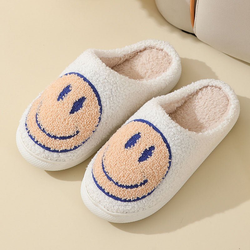 Women’s Slippers With Smiley Pattern | Cozy - Mason Luxor