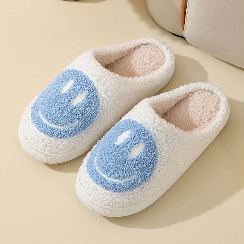 Women’s Slippers With Smiley Pattern | Cozy - Mason Luxor