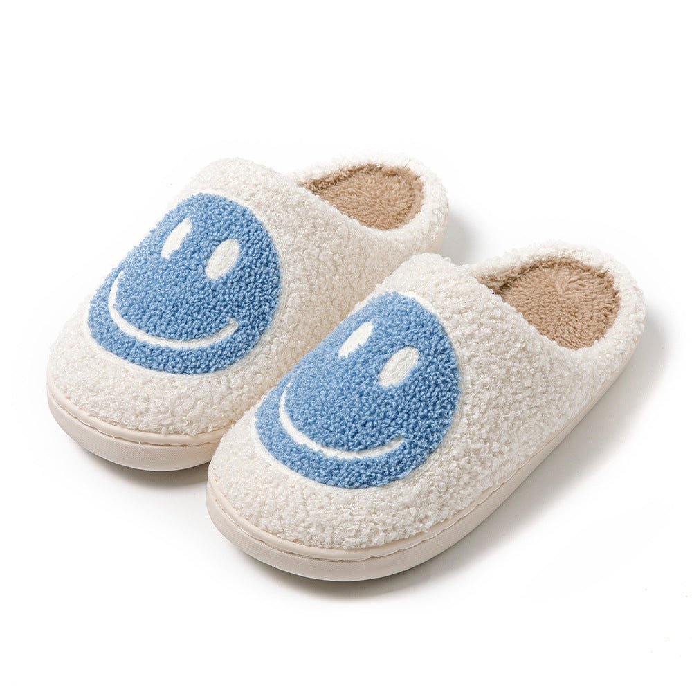 Women’s Slippers With Smiley Pattern | Cozy - Mason Luxor