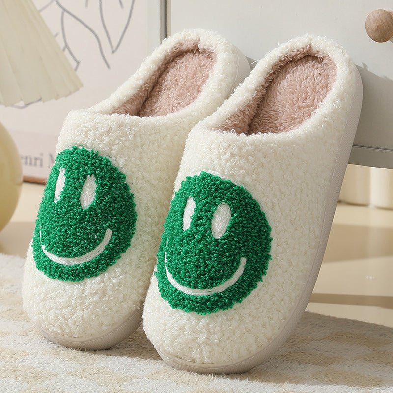 Women’s Slippers With Smiley Pattern | Cozy - Mason Luxor