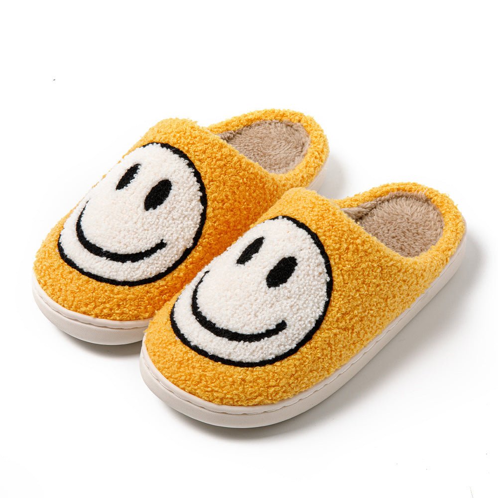 Women’s Slippers With Smiley Pattern | Cozy - Mason Luxor