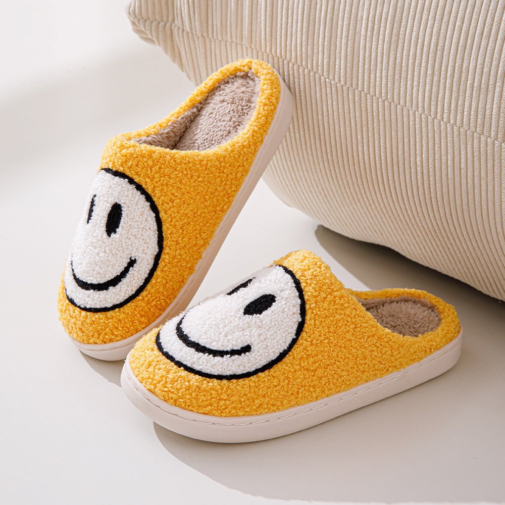 Women’s Slippers With Smiley Pattern | Cozy - Mason Luxor