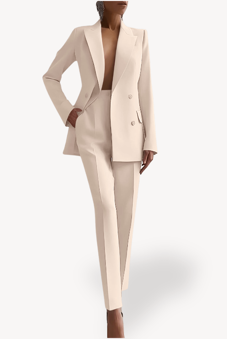 Women’s Suits with Double Breasted Blazer | 2 Piece - Mason Luxor