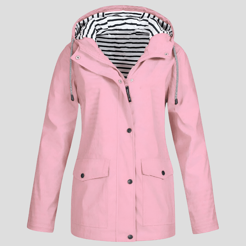 Women’s Waterproof Jacket With Hood | Rain - Mason Luxor