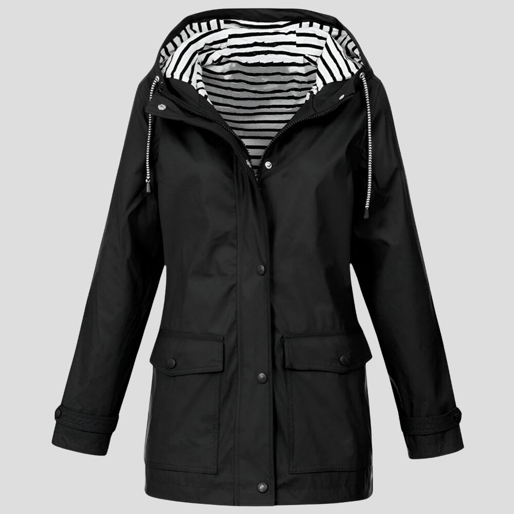Women’s Waterproof Jacket With Hood | Rain - Mason Luxor