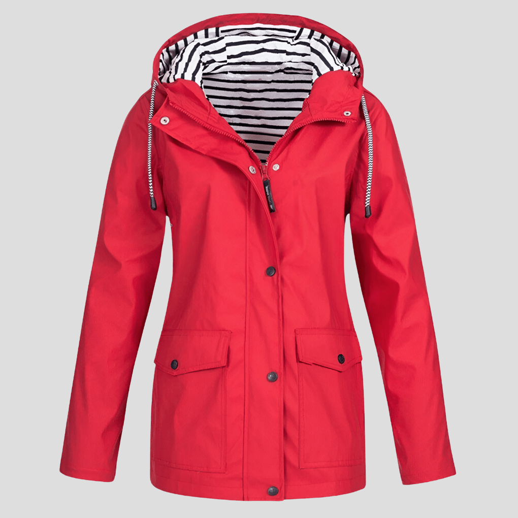 Women’s Waterproof Jacket With Hood | Rain - Mason Luxor