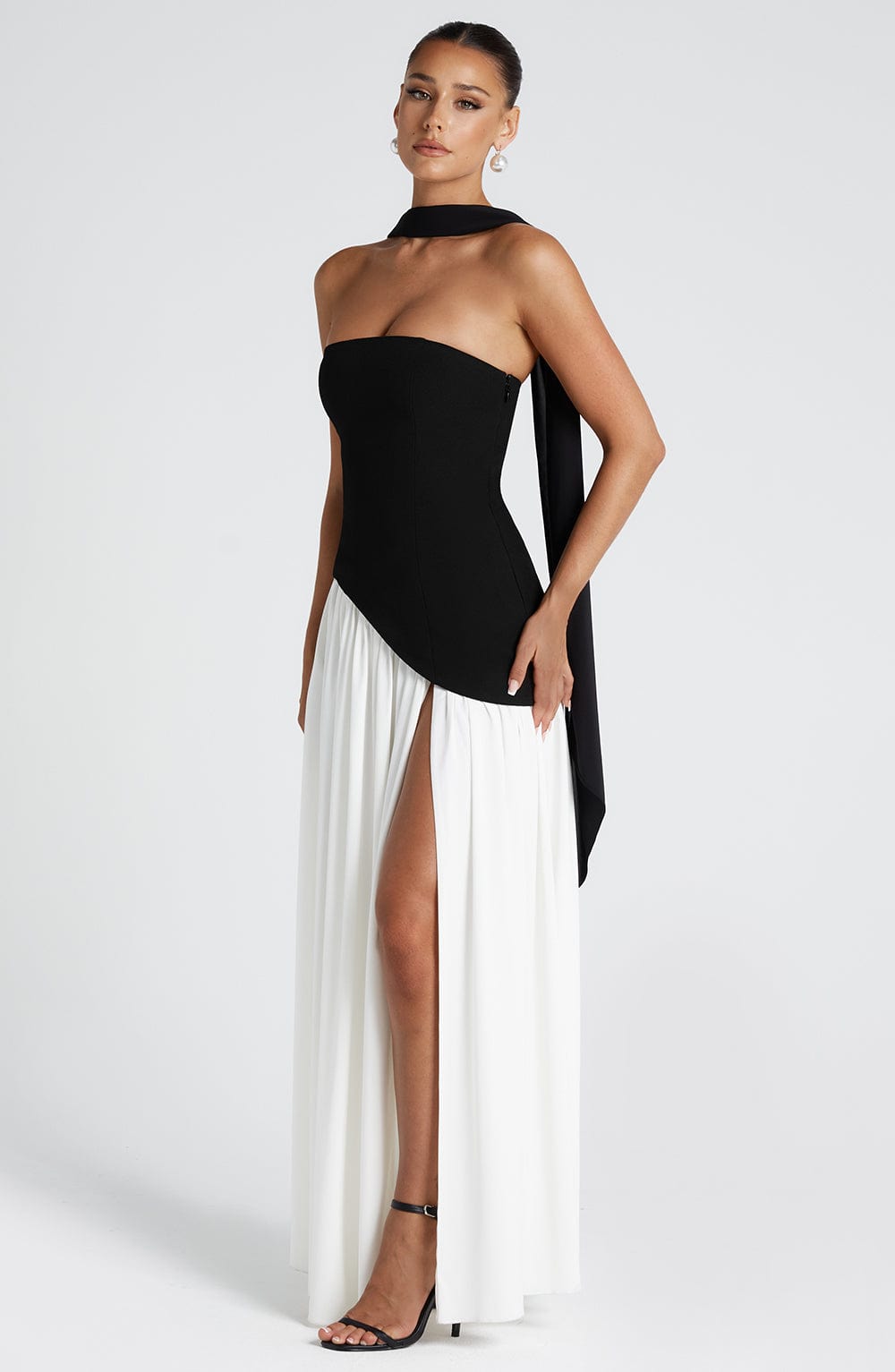 Women’s Wedding Guest Dresses With High Slit | Evening - Mason Luxor