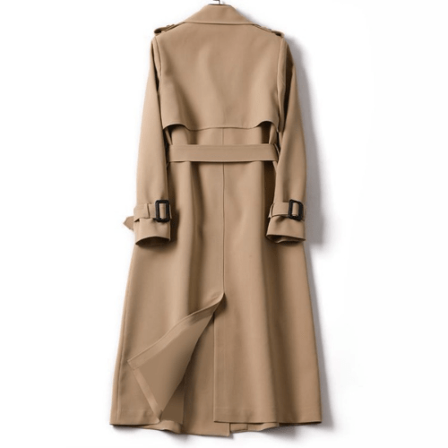 Women’s Winter Trench Coat With Belt Detail | Long - Mason Luxor