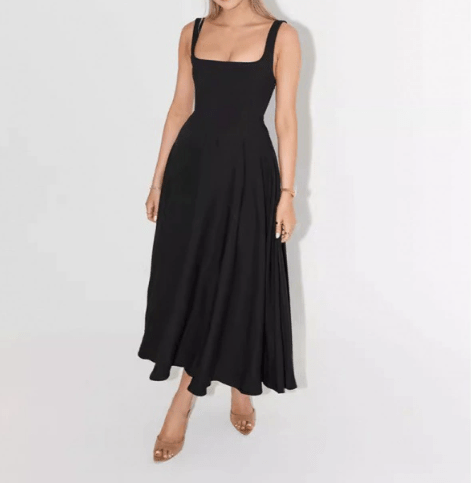 Corset Midi Dress – Sculpting Elegance - Mason Luxor