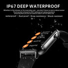 Mason | Bluetooth Smartwatch with Music Control – Colourful Fitness Watch - Mason Luxor Men Fashion