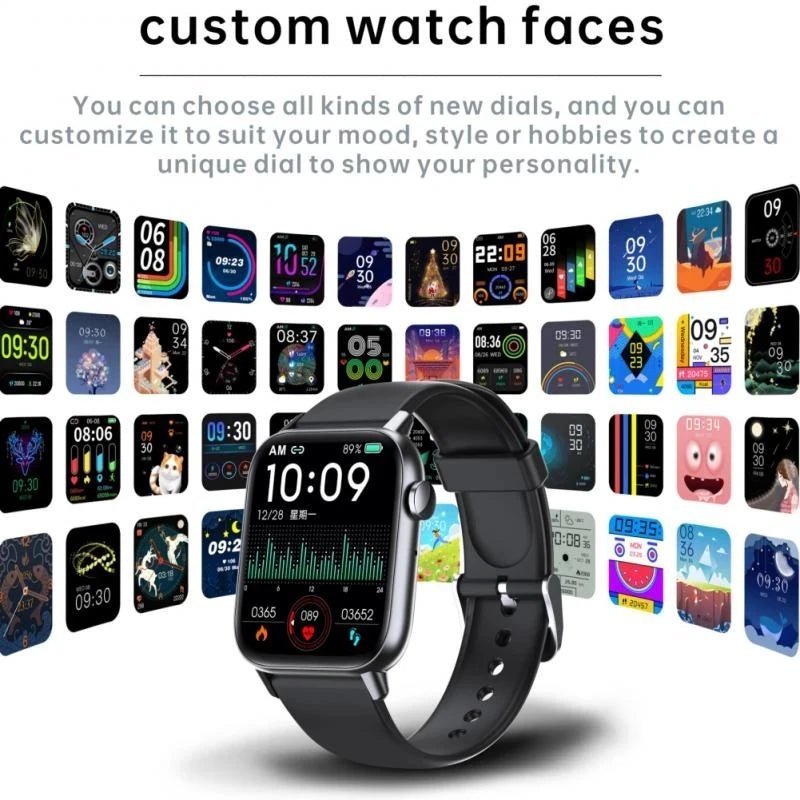 Mason | Bluetooth Smartwatch with Music Control – Colourful Fitness Watch - Mason Luxor Men Fashion