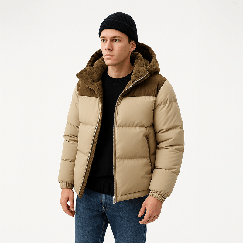 Mason | Casual Puffer Jacket For Men's - Mason Luxor Men Fashion