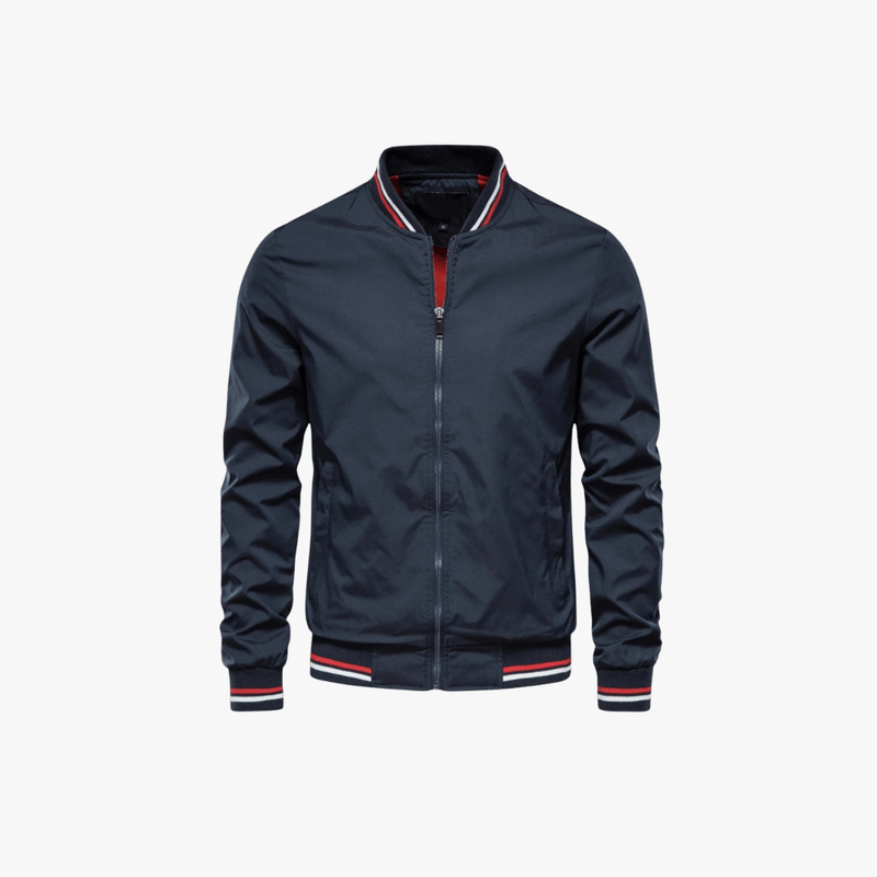 Mason | Classic Bomber Jacket – Lightweight Zip - Up Windbreaker - Mason Luxor Men Fashion