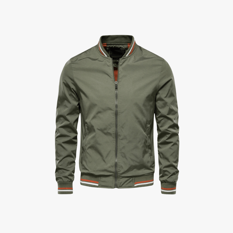Mason | Classic Bomber Jacket – Lightweight Zip - Up Windbreaker - Mason Luxor Men Fashion