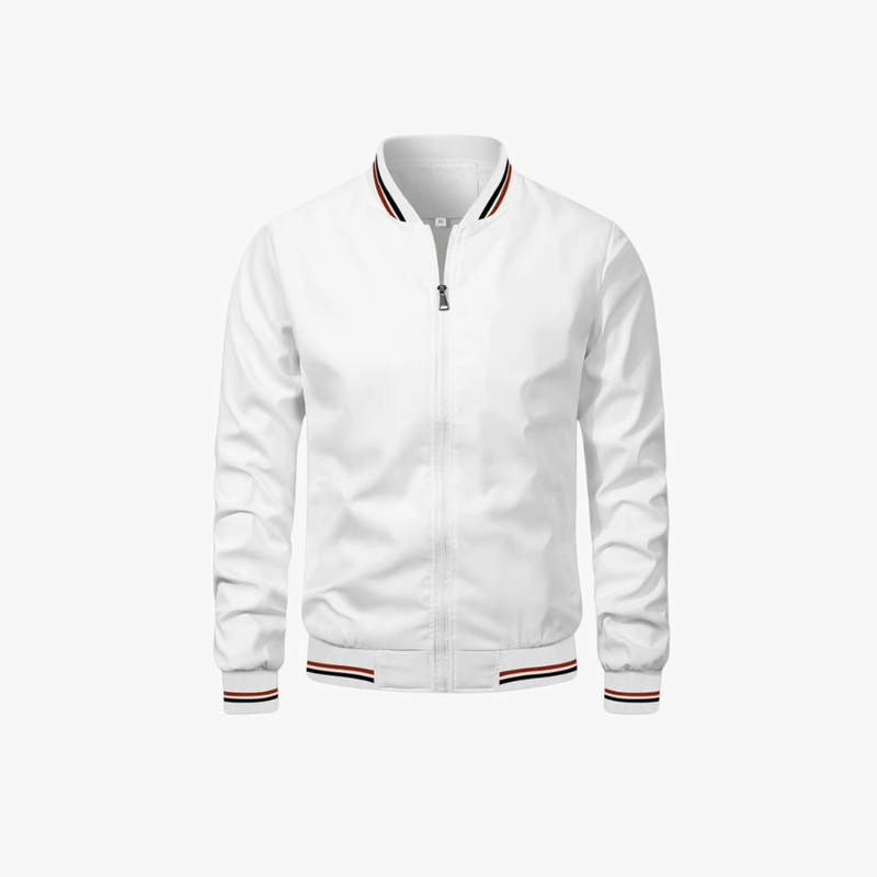 Mason | Classic Bomber Jacket – Lightweight Zip - Up Windbreaker - Mason Luxor Men Fashion