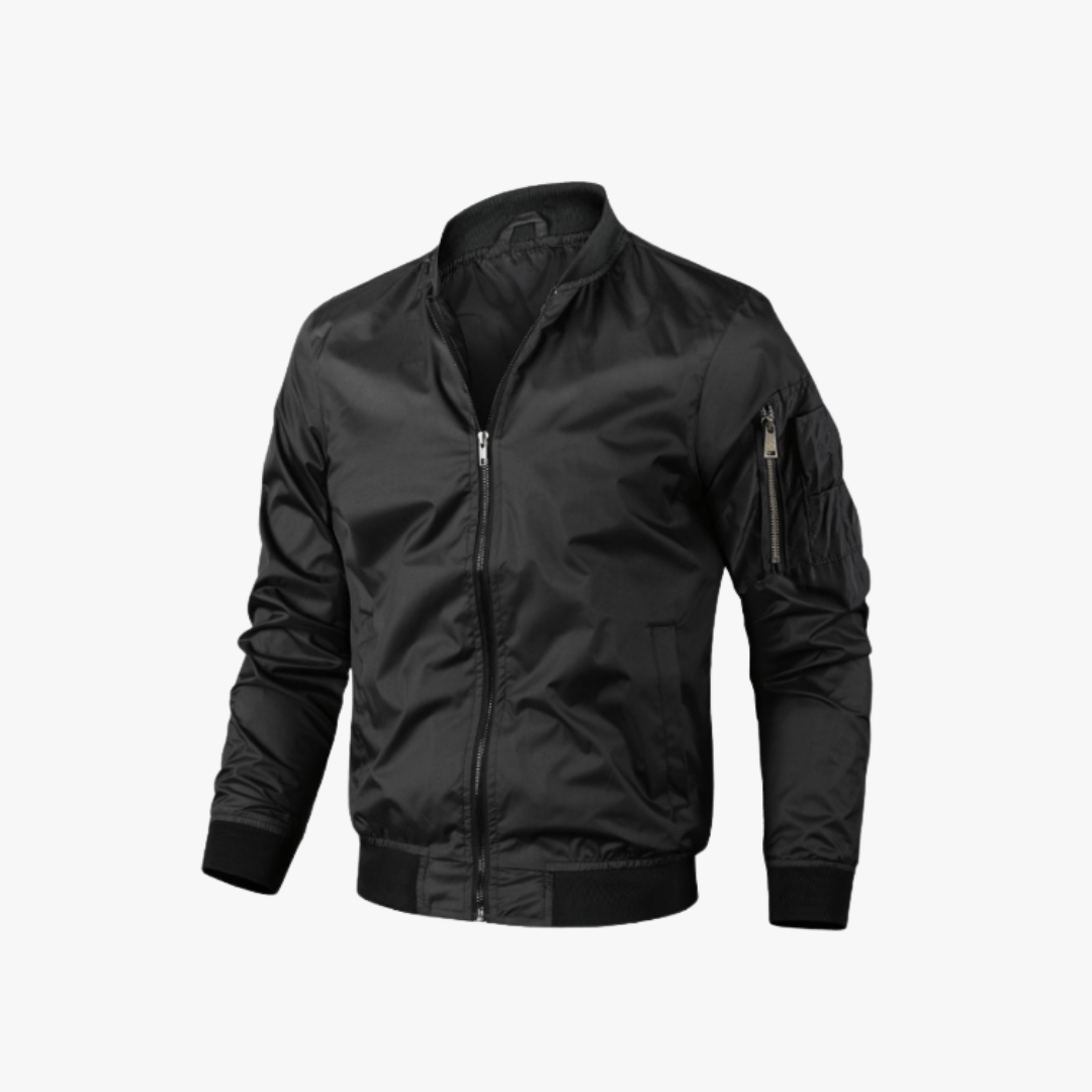 Mason | Classic Men Bomber Jacket – Lightweight & Stylish Zip - Up - Mason Luxor Men Fashion