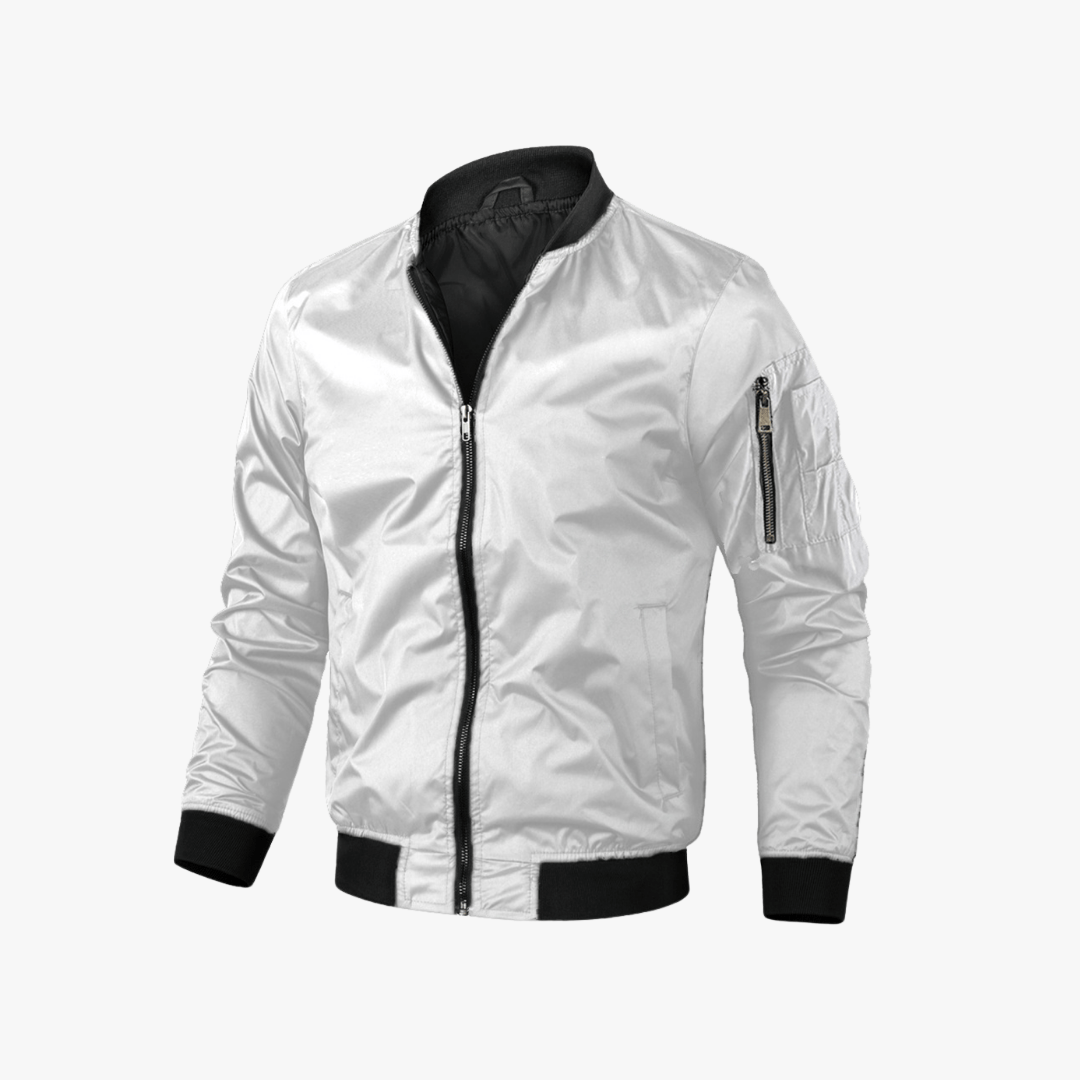 Mason | Classic Men Bomber Jacket – Lightweight & Stylish Zip - Up - Mason Luxor Men Fashion