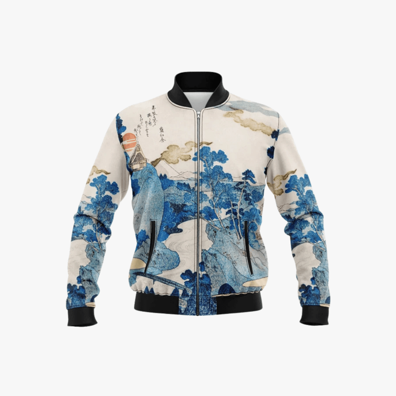 Mason | Colourful Bomber Jacket for Men – Art - Inspired Statement Style and Plus Size - Mason Luxor Men Fashion
