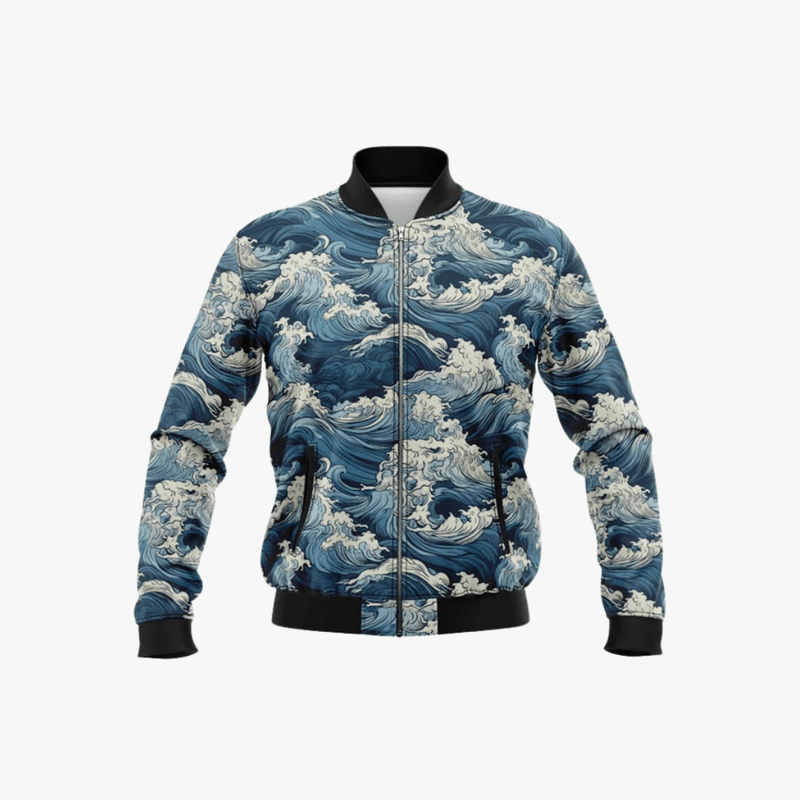 Mason | Colourful Bomber Jacket for Men – Art - Inspired Statement Style and Plus Size - Mason Luxor Men Fashion