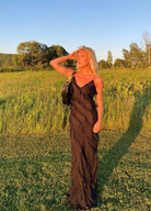 Mason | Elegant Ruffle Maxi Dress - Mason Luxor