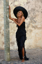 Mason | Elegant Ruffle Maxi Dress - Mason Luxor