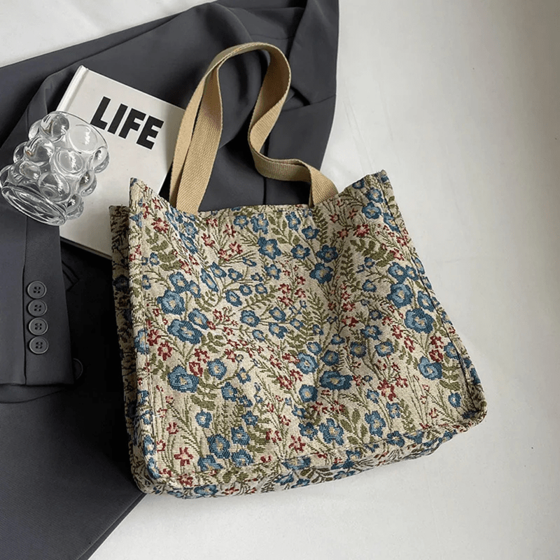 Mason | Floral Shopping Bag for Women - Beach Bag Tote Bag - Mason Luxor Men Fashion