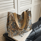 Mason | Floral Shopping Bag for Women - Beach Bag Tote Bag - Mason Luxor Men Fashion