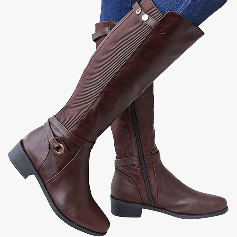 Mason | Horse Riding Boots Women's Boots Leather Knight Boots - Mason Luxor Men Fashion