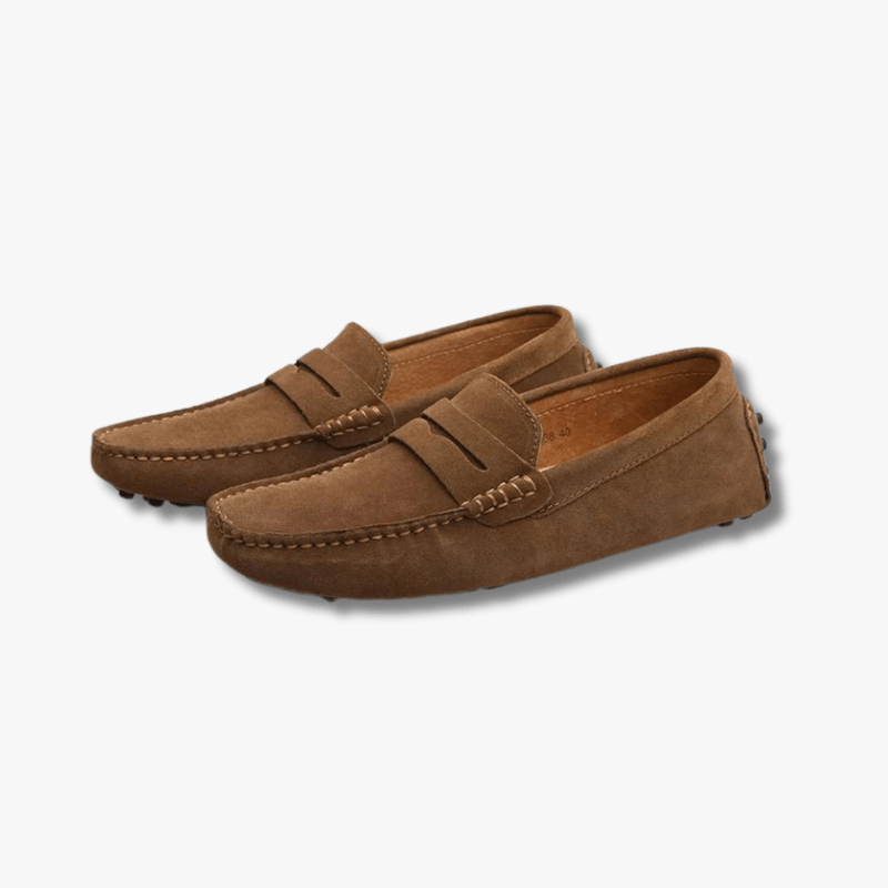 Mason | Italian - Style Suede Driving Loafers for Men – Lightweight & Stylish - Mason Luxor Men Fashion