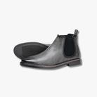 Mason | Leather - Look Chelsea Boots for Men – Smart Casual Ankle Boot - Mason Luxor Men Fashion