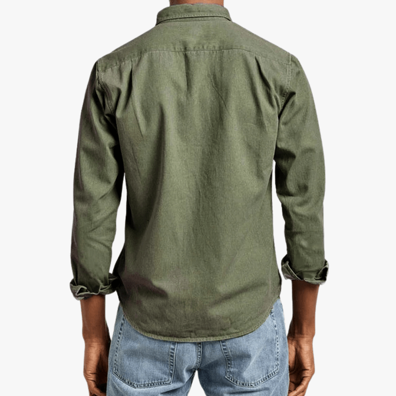 Mason | Long Sleeve Cotton Shirt for Men - Mason Luxor Men Fashion