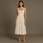 Mason Luxor Luxury Fashion Boots Mason | Women's Floral Print Dress Women's Summer Boho Casual Midi Dress