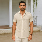 Mason Luxor Luxury Fashion Boots Mason | Summer Mesh Men Shirt