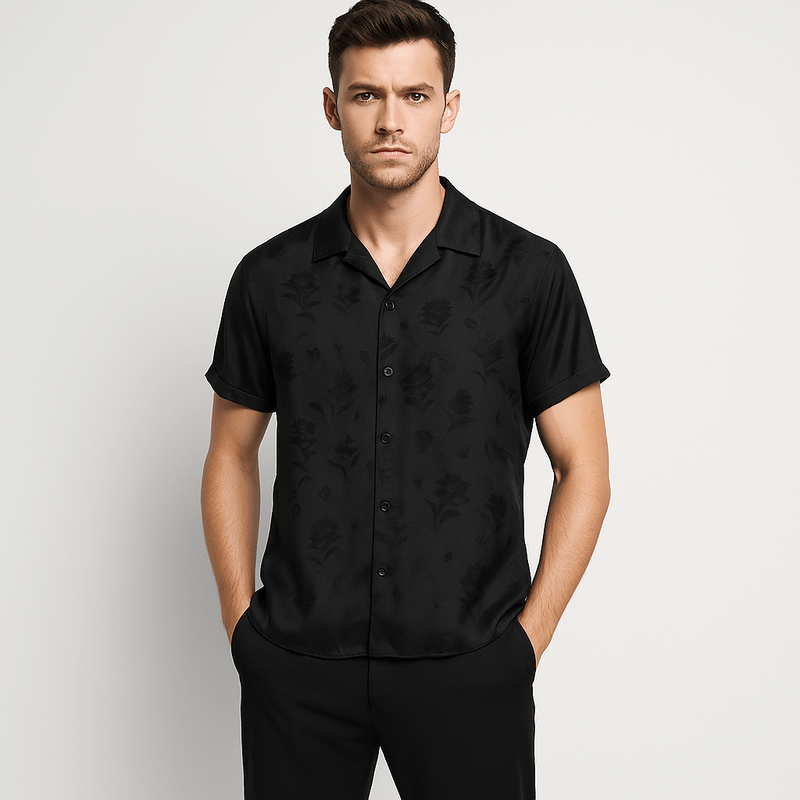 Mason Luxor Luxury Fashion Clothes Mason | Men's Rose Shirt