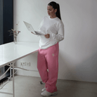 Mason Luxor Luxury Fashion Clothes Mason | Flare sweatpants with zip
