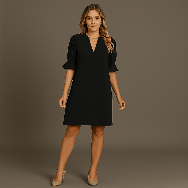 Mason Luxor Luxury Fashion Clothes Mason | Dresses for Women 2025 V Neck Spring Summer Ruffle Long Sleeve