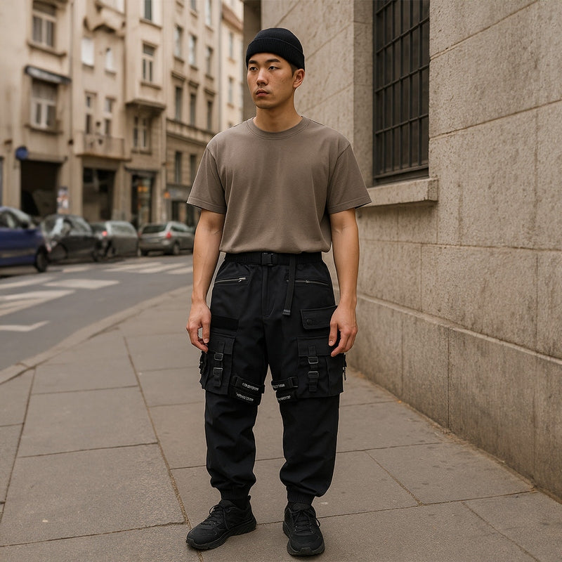 Mason Luxor Luxury Fashion Herenjas Mason | Tactical Techwear Cargo Pants – Multi-Pocket Streetwear for Men